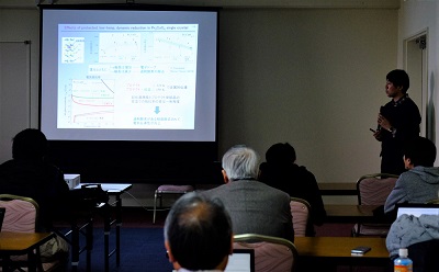 電子ドープ型銅酸化物に関する発表